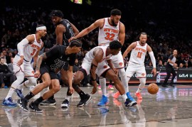 The Knicks won an ugly game over the Nets on Tuesday night.The Knicks won an ugly game over the Nets on Tuesday night.